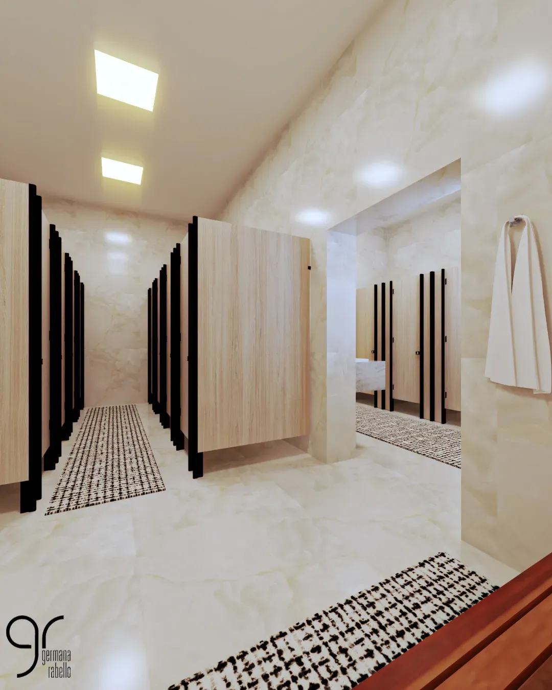 Ground Floor Locker Room & Restroom 1